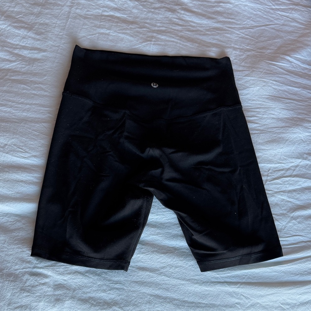 LuluLemon Black Women's Biker Shorts